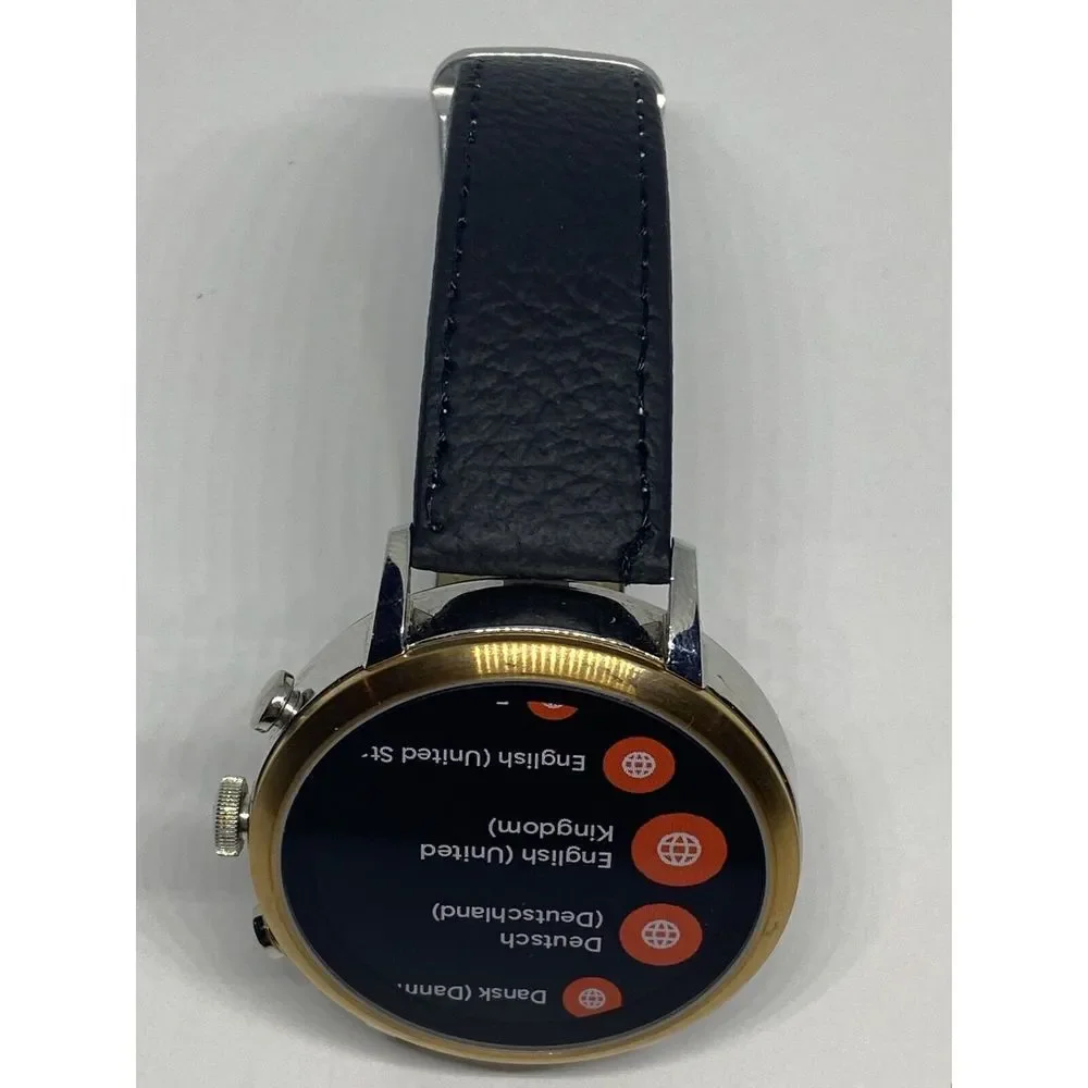 Fossil Gen 4 Authentic Digital Dial Smart Watch Custom Band FTW6016 AB518